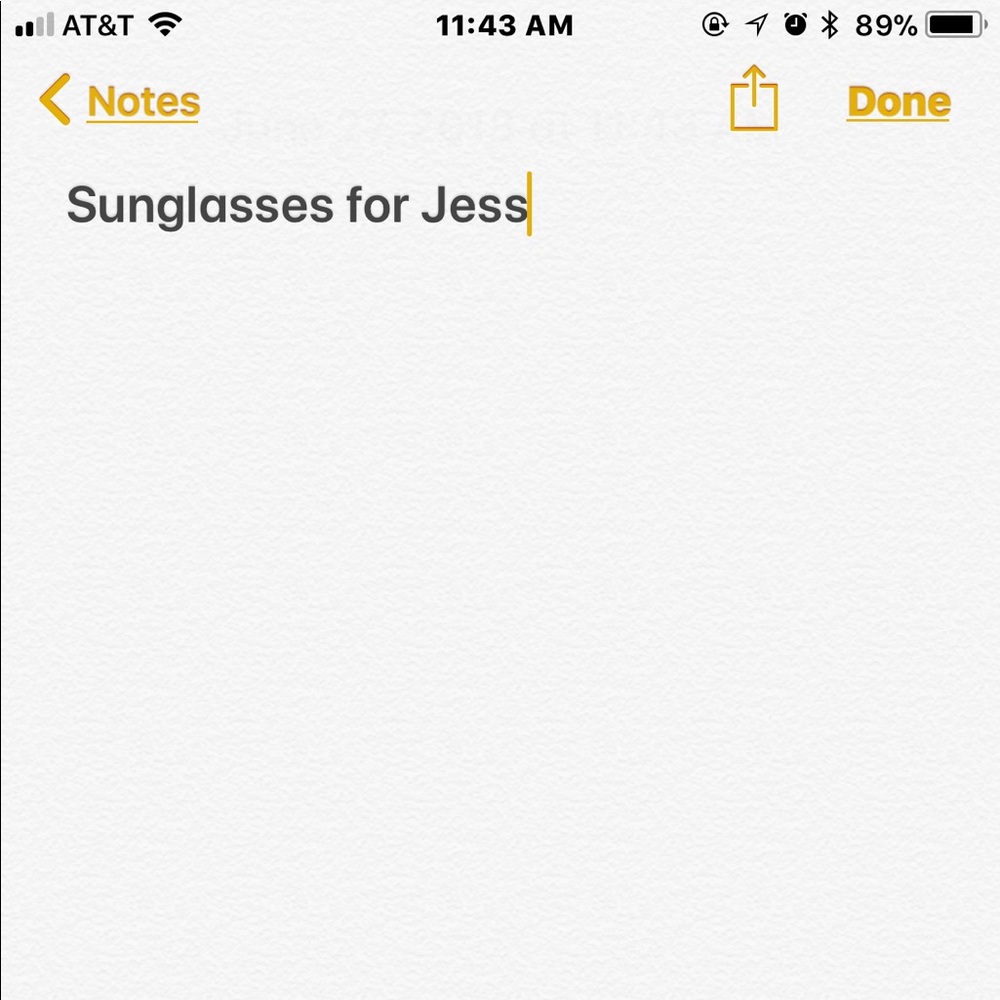 Sunglasses for Jess